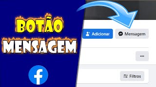 Tem Como DESABILITAR o BOTÃO de EVIAR MENSAGEM no Perfil do Facebook [upl. by Anihtyc]