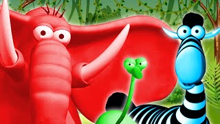 Gazoon  Colorful Animals In The Jungle  Jungle Book Stories  Funny Animal Cartoons For Kids [upl. by Zobias162]