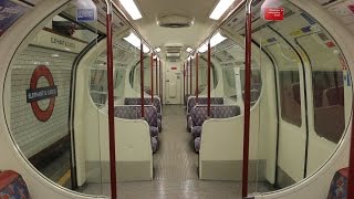 London Underground Old Tube Trains on the Bakerloo Line [upl. by Ahsaeym]