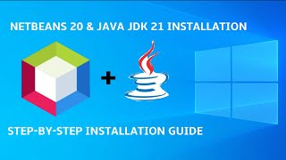 How to Download and Install Netbeans 20 Java Jdk 21 on Windows 10 [upl. by Revolc]