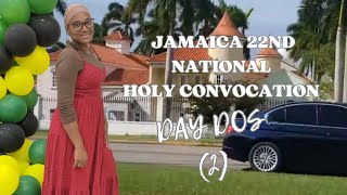 JAMAICA 22ND HOLY CONVOCATION IN MONTEGO BAY DAY DOS 2 GOING TO PINGS FABRIC apostleginojennings [upl. by Niveg]