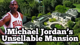 Michael Jordans 15M Mansion  The Unsellable Luxury [upl. by Ytineres]