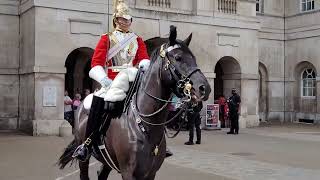 The house hold cavalry The Reds changing of the Guards horseguardsparade [upl. by Orola]