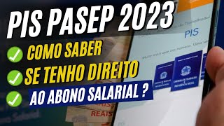 COMO saber se tenho direito ao Abono salarial PIS PASEP  Como consultar os 5 anos de cadastro [upl. by Genni]