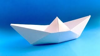 How To Make a Paper Boat That Floats  Origami Boat [upl. by Anavahs]