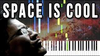 Space is Cool  Markiplier Song by Schmoyoho Synthesia Piano Tutorial [upl. by Stricklan]