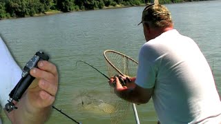 Pecanje šarana na Tisi  Dubinsko pecanje šarana  Specijalna tehnika  Fishing carp in river [upl. by Hannej]