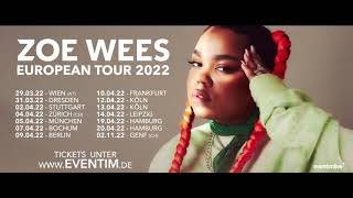 Zoe Wees  Tour Trailer 2022 [upl. by Clarie]