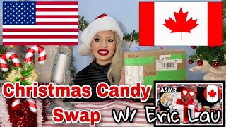 AMERICAN AND CANADIAN SWAP CHRISTMAS SNACKS🎄 [upl. by Dorren]