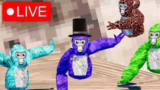 🔴LIVE STREAM GORILLA TAG NOW🔴Codes  Minigames [upl. by Hachmin]