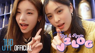 ITZY V2LOG  Hello 2022 YEJI amp RYUJIN 땡덩오락실🕹양궁 자동차 펀치 게임Game롤러코스터 VR카페데이트❤ [upl. by Aivonas]