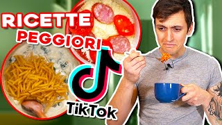 Ho CUCINATO i PEGGIORI CIBI LIFE HACK di TIKTOK [upl. by Stout]