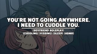 When Your Needy Boyfriend Just Wants Cuddles 🎧😴❤️ SleepAid Roleplay Cuddling Needy ASMR [upl. by Timmie]