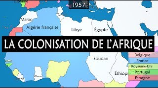 La colonisation de lAfrique  Résumé sur cartes [upl. by Fritzsche850]