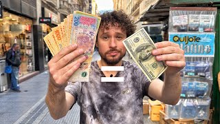 El confuso tema del dinero en Argentina  ¿UN DÓLAR VALE ORO 💵🇦🇷 [upl. by Otha92]