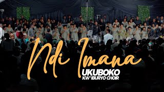 NDI IMANA BY UKUBOKO KWIBURYO CHOIR ADEPR GATENGA Live Recording 2023 [upl. by Ahsilad]