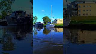 A trip through the canals of Dokkum in the Netherlands netherlands [upl. by Ainessej]