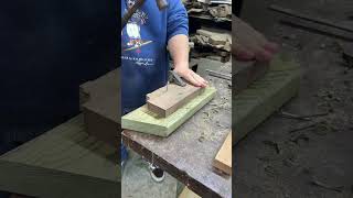 The real way to hammer a nailwoodworking wood shorts diy maker hammer nail competition [upl. by Maurice]