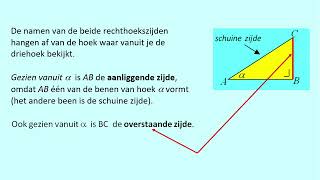 Namen in rechthoekige driehoeken [upl. by Marnia570]