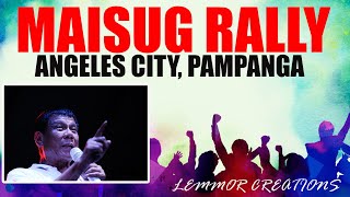 MAISUG RALLY IN ANGELES CITY PAMPANGA [upl. by Ocsecnarf]