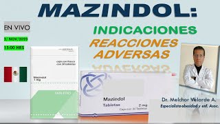 MAZINDOL fármaco antiobesidad [upl. by Nitsreik202]