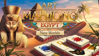 Art Mahjong Egypt New Worlds [upl. by Metabel]