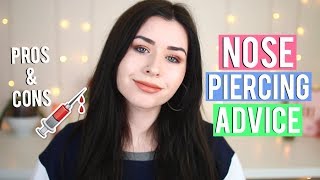 Nose Piercing Cons You NEED To Know Before Getting Your Nose Pierced [upl. by Ymmas]