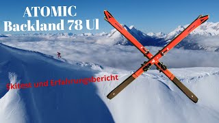 Atomic Backland 78 UL Ultraleicht und trotzdem Alleskönner Ultralight Allround Ski [upl. by Asilet]