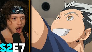 BOKUTO IS POWERFUL  quotMoonrisequot  Haikyu Season 2 Episode 7 Reaction [upl. by Leiruh]