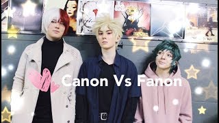 SKIT TODOBAKUDEKU Canon vs Fanon [upl. by Ayikur27]