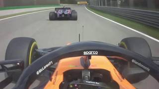 Lando Norris mad at his technician Stop fing talking when I’m trying to race [upl. by Avlem486]