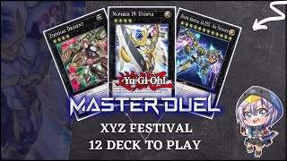 XYZ Festival MASTER DUEL  Event Details and Deck to Play [upl. by Rillings192]