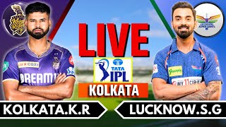 IPL 2024 Live KKR vs LSG Live Match  IPL Live Score amp Commentary  Kolkata vs Lucknow Live Match [upl. by Gurl]