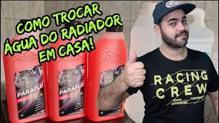 Como trocar a água do radiador em casa Fácil e seguro Fiz no meu carro e ficou perfeito [upl. by Adnuhsar498]