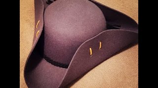 DIY Cocked Hat Tricorn Hat [upl. by Atrim373]