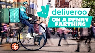 I Worked for Deliveroo on a Penny Farthing [upl. by Hollenbeck]