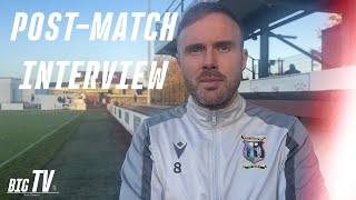 POSTMATCH INTERVIEW I Jonny Stewart I Linlithgow Rose 22 Tranent [upl. by Inkster982]