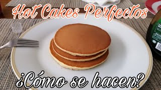 Cómo hacer Hot Cakes Perfectos Redondos Suaves y Esponjosos  IzAntront [upl. by Enelrahc]