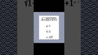 Can you solve this  square squareroot squarenumbers viralvideo viralmathshorts [upl. by Muryh]