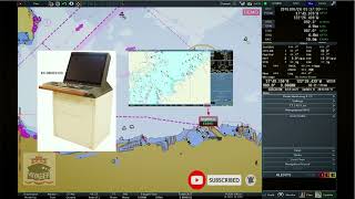 ECDIS Training and Familiarization Tokyo Keiki EC81008600 213 BRILLIANT ADJUSTMENT [upl. by Lyrahc]