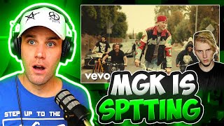 MGK BACK IN HIS RAP BAG  Rapper Reacts to MGK  BMXXing First Reaction [upl. by Rehpotsirhk381]