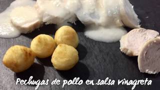 pechugas de pollo en salsa vinagreta [upl. by Sacha]