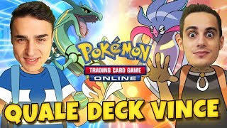 TUBERANZA vs ATTRIX Quale Deck Vince RAYQUAZA vs MALAMAR  Pokemon TCG Online ita [upl. by Arata175]