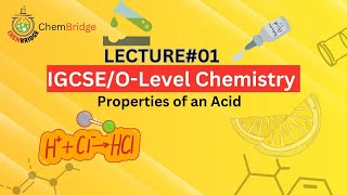 IGCSEOLevel Acid Base  Definition of Acid  Monoprotic and Diprotic Acid and Litmus Test [upl. by Vernita893]