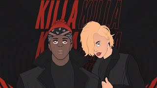 KSI – Killa Killa feat AiyanaLee Official Lyric Video [upl. by Paley673]