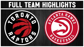 Toronto Raptors vs Atlanta Hawks  Full Team Highlights  Dec 13 2023 [upl. by Liemaj]