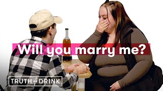 Proposing to My Partner on Truth or Drink  Cut [upl. by Nera158]