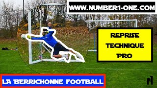 Spécifique gardien de but REPRISE TECHNIQUE PRO GOALKEEPER TRAINING La Berrichonne Châteauroux [upl. by Yssirc]