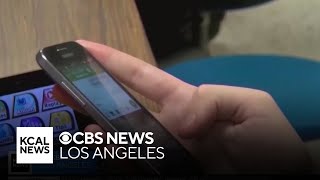 LAUSD students return to class with new albeit controversial cell phone ban in place [upl. by Crotty429]