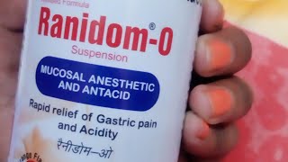 Magaldrate Simethicone amp Oxetacaine Suspension Ranidom O full Information In Hindi [upl. by Amik]